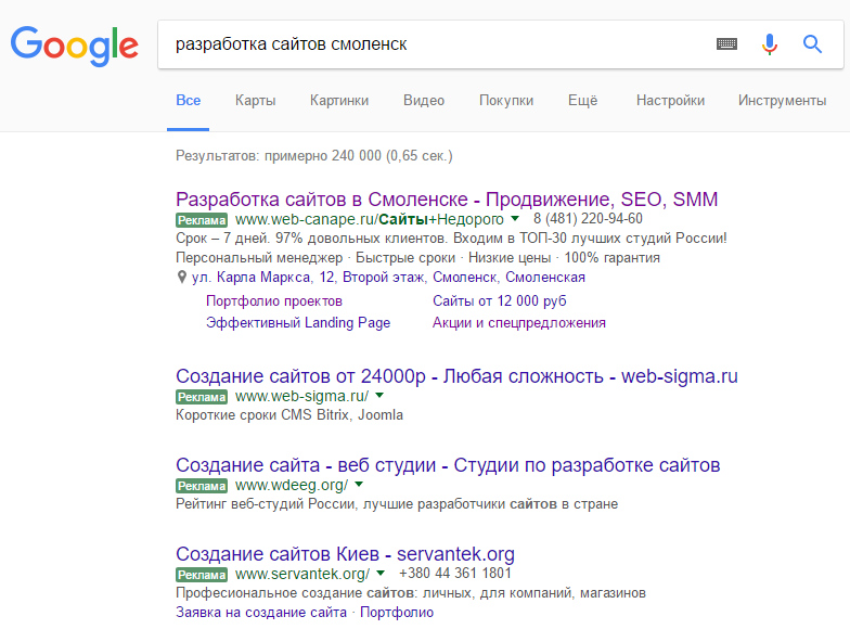 google adwords