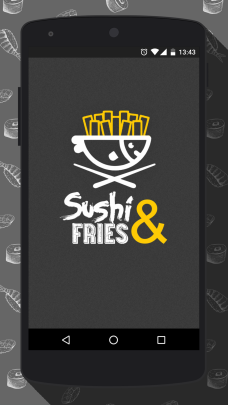 Мобильное приложение суши и роллов — пример