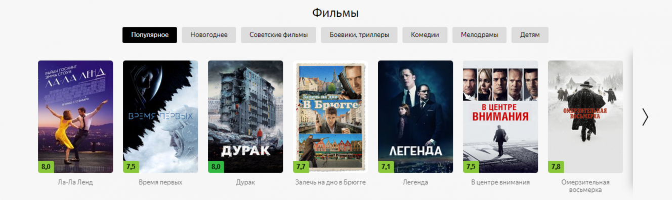 Бесплатный просмотр фильмов в Яндексе